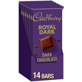 CADBURY ROYAL DARK Dark Chocolate Candy Bars 3.5 oz (14 Count)