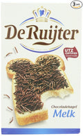 Deruyter Chocoadehagel Melk(Milk Chocolate Sprinkles) 14-Ounce Boxes (Pack of 3)
