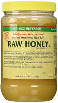 YS Eco Bee Farms RAW HONEY - Raw Unfiltered Unpasteurized - Kosher (3 Lb (2 Pack))