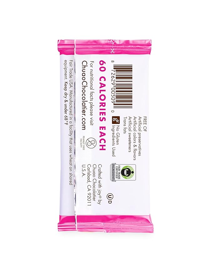 Chuao Chocolatier Ravishing Rocky Road Milk Chocolate Gourmet Mini Bars | For Gift Baskets Birthday Thank You Care Package | 20 Pack 0.39 oz Each