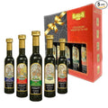 BASSO 1904 - Extra Virgin Olive Oil Gift Set Experience 5 Olive Oil Varieties First Cold Pressed Tasting and Dipping Olive Oil Gift Box (5 pack x 100 ml)