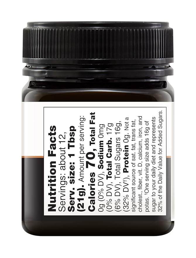 DownUnder Honey New Zealand Manuka Honey UMF 20+ (MGO 830+) Independently Tested and Certified 100% Genuine Honey Manuka Great Taste for Daily Wellness 8.8 oz (250g)