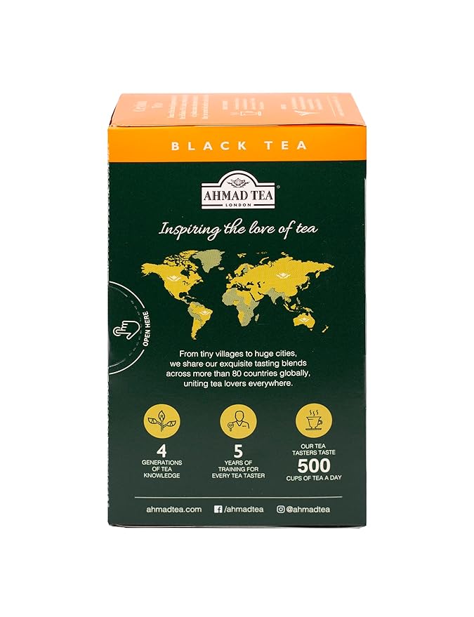 Ahmad Tea Ceylon Tea 20-Count Boxes (Pack of 6)