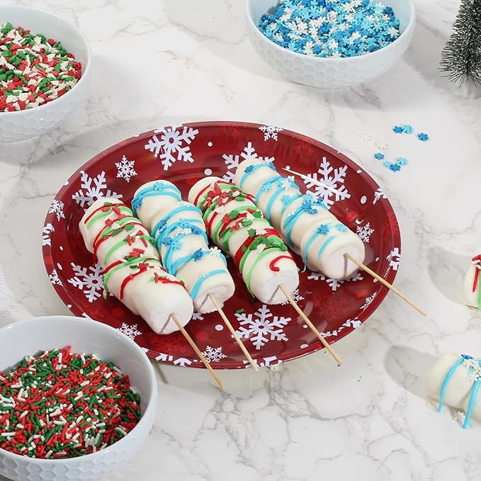 Christmas Sprinkles Bulk - 1.6 Pounds - Holiday Jimmies - Red White and Green Xmas Baking Toppings for Cookies Cakes Cupcakes and More!