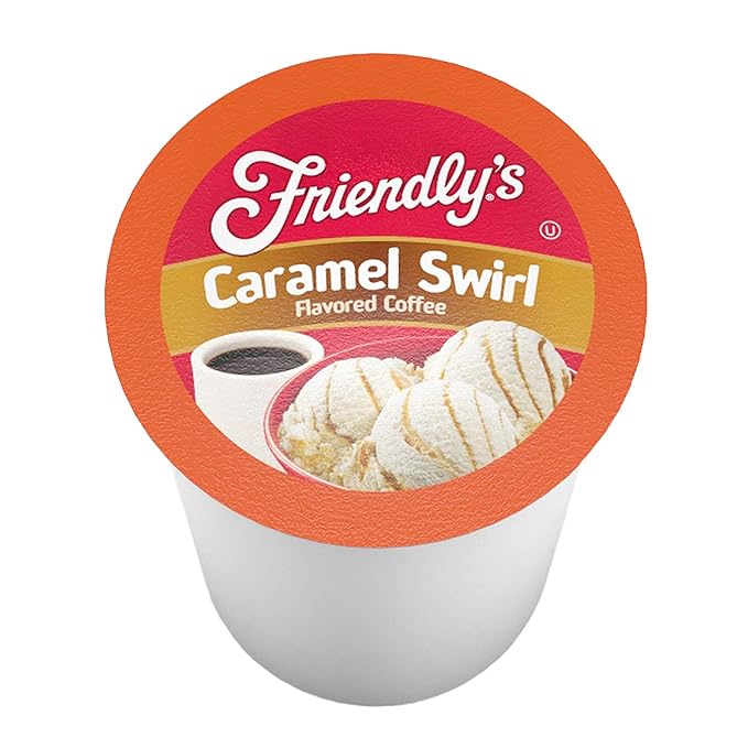 Friendly's Coffee Pods Assorted Flavored Ice Cream Variety Pack Compatible with Keurig K Cup Brewers Assorted Variety Pack 40 Count (Pack of 1)