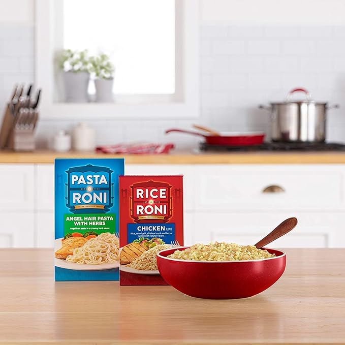 Pasta Roni Olive Oil &amp Italian Herb Linguine 4.7oz Boxes (24 Pack)