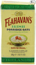Irish Porridge Oats 17.5-Ounce Bags (Pack of 6) New Type