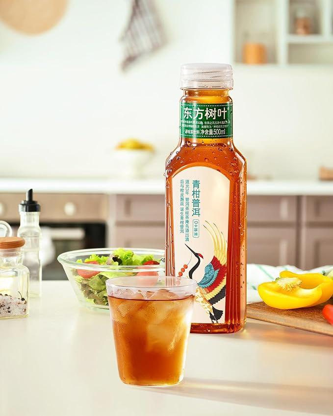 ORIENTAL LEAF Unsweetened Iced Tea – Bottled Black Tea 16.9 FL oz bottles (Pack of 15) Brewed Tea Drinks Sugar Free 0 Calories