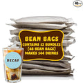 GRADY’S COLD BREW New Orleans Style - DECAF | 100% Arabica Ground Coffee &amp Chicory Pouches 12 Bundles of 4 Easy-to-Brew Bean Bags Makes 144 drinks