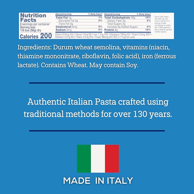 De Cecco Semolina Pasta Linguine No.7 1 Pound (Pack of 20)