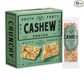 South 40 Snacks Crunchy Cashew Bar Just 4 Ingredients Touch of Honey (40g Bar Pack of 12)