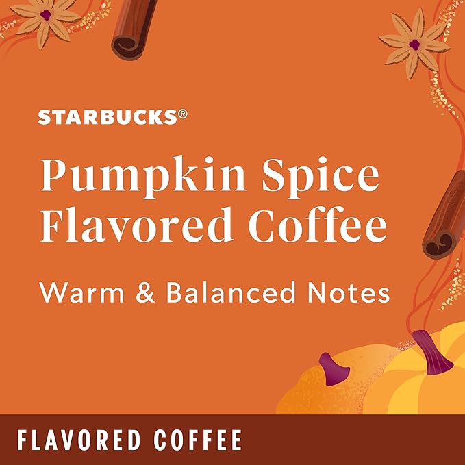 Starbucks K-Cup Coffee Pods Fall Bundle Medium Roast and Naturally Flavored Coffee for Keurig Brewers 100% Arabica Limited Edition 3 Boxes (30 Pods Total)