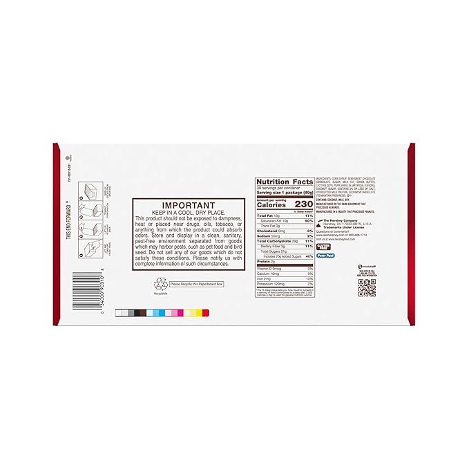 MOUNDS Dark Chocolate and Coconut Candy Bars 1.75 oz (36 Count)
