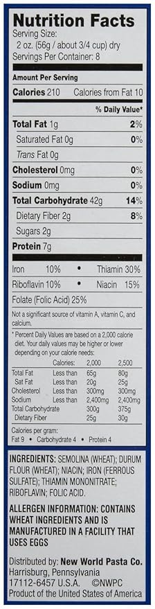 Ronzoni Rigatoni - 16 oz - 3 pk