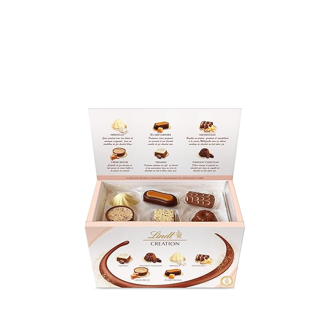 Lindt Creation Dessert Assorted Chocolate Candy Easter Chocolate Candy Gift Box 18 Pieces