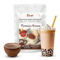 Fanale Premium Tiramisu Bubble Tea Flavoring Powder | Perfect for Baking Smoothies Desserts and Drinks | Instant Flavoring Powder for Boba Milk Tea- 2.2 Pounds (Pack of 20).