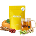 Odada Heart Warm Tea with Korean Pear &amp Bellflower Root Caffeine-Free Herbal Blend for Throat Comfort &amp Inner Warmth 24 Count Seasonal Wellness Infusion