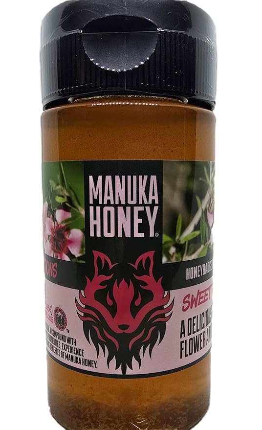 Manuka Honey &amp Raw Honey Allergy Blend - Honey Badgers Bee Farm