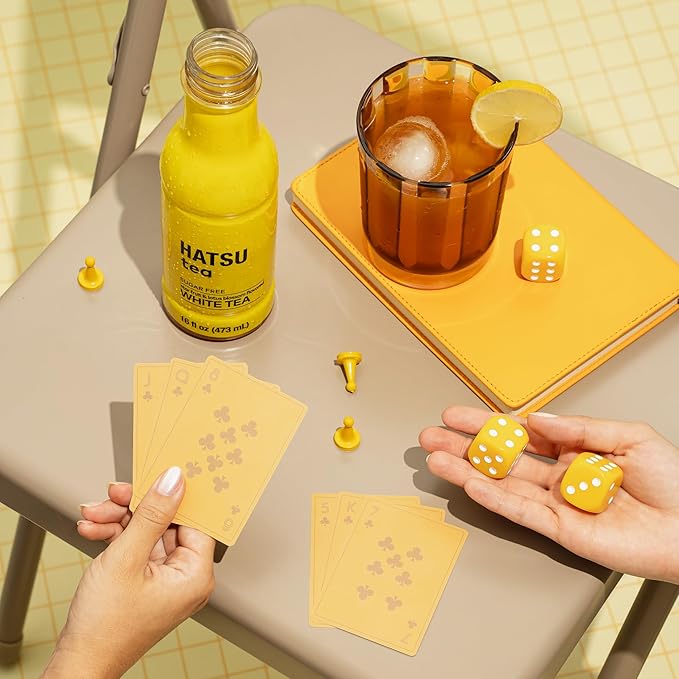 HATSU Sugar-Free White Tea – Star Fruit &amp Lotus Blossom Flavor | Low-Calorie Iced Tea | 16.9 fl oz Bottles (Pack of 12)