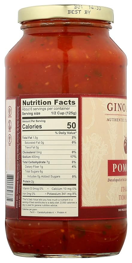 Gino Angelini Pomodorini Cherry Tomato Pasta Sauce