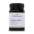 Wedderspoon Raw Manuka Honey 850+ MGO 17.6 Oz Unpasteurized New Zealand Honey Non-GMO BPA-Free Jar Superfood &amp Natural Wellness Support