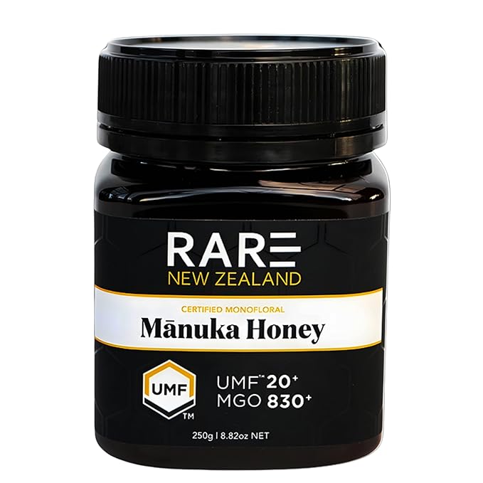 Rare New Zealand Manuka Honey UMF 20+ | MGO 830+ | Premium Monofloral Honey 8.8oz (250G) | UMF Certified