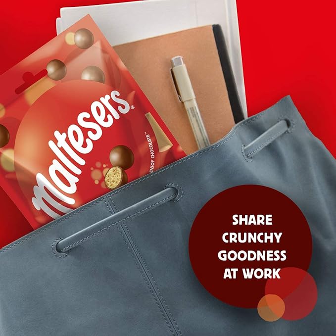 Maltesers Standard Chocolate Pouch 93g (Pack of 3)