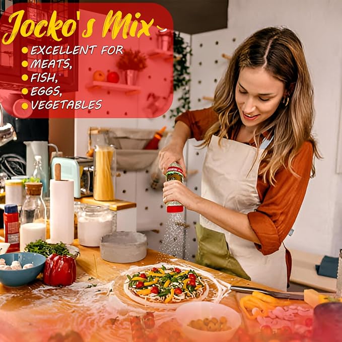 Jocko's Mix Santa Maria Style Seasoning - 15.3oz Bottle Of Tri-Tip Steak Pork and Chicken Seasoning - Santa Maria Grill - Jocko's Mix for Meat Seafood Stew &amp Vegetables