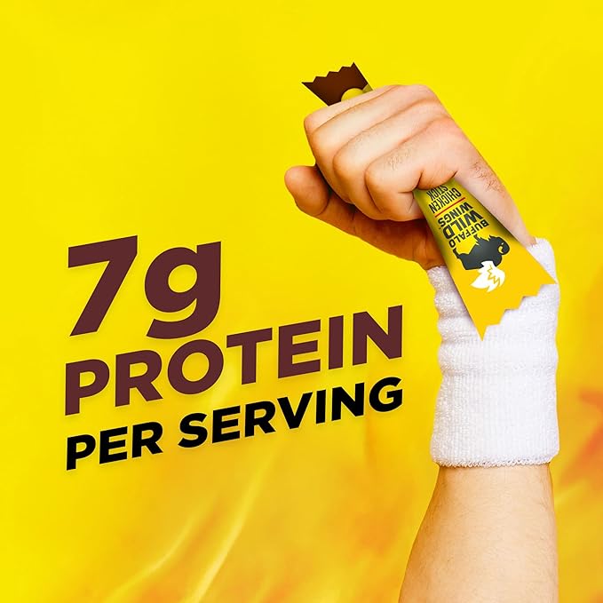 Slim Jim Chicken Sticks Buffalo Wild Wings Honey BBQ Seasoned 7g Protein per Serving Snack Size Easter Basket Stuffer for Men 0.28 oz. 14 Count (Pack of 7)