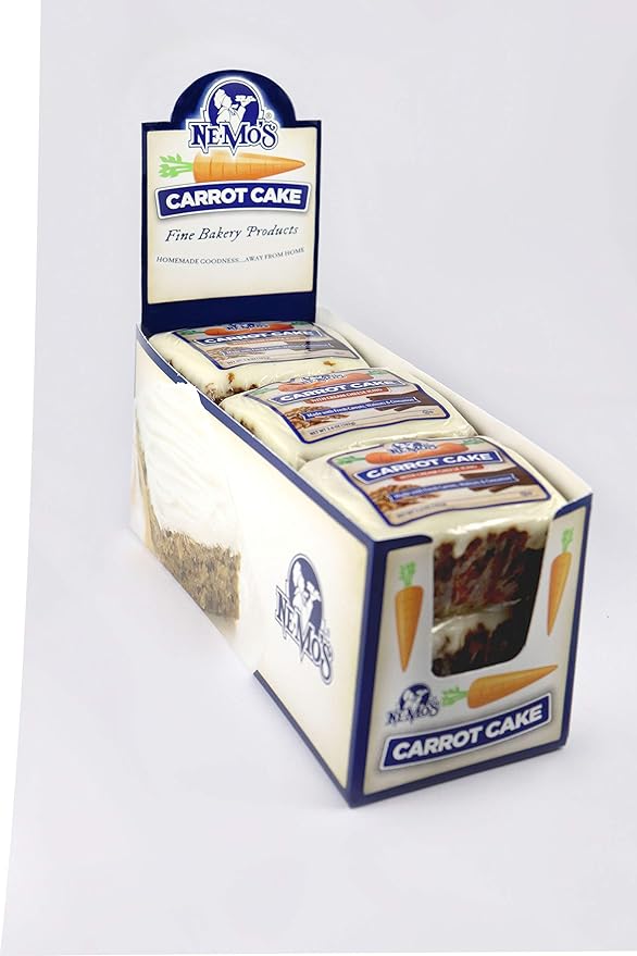 Ne-Mo's Bakery Carrot Cake Squares - 36 Pack