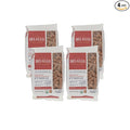 DeLallo Whole Wheat Fusilli Pasta 1 Pound Bag 4 Pack 100% Organic Whole Grain Spiral Noodles Imported from Italy Made with Durum Wheat