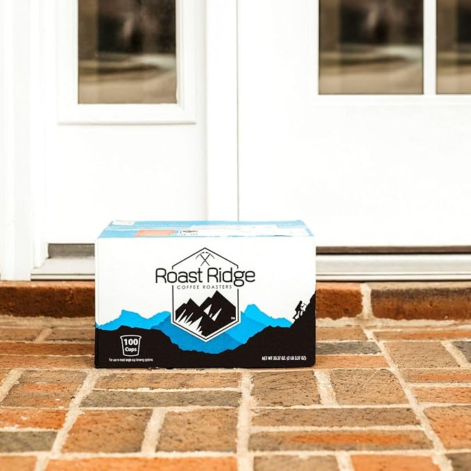 Roast Ridge Single Serve Coffee Pods for K-Cup Brewers Medium Roast Chocolate Mocha 60 Count