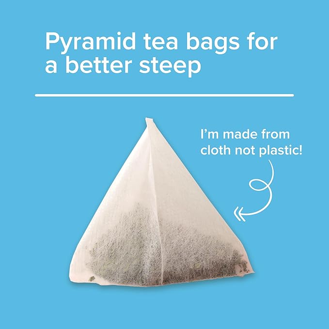 Onkatsu Farm Butterfly Pea Flower Premium Japanese Tea Bags Mellow Woody Flavor Hot or Iced Caffeine Free 30 Total Tea Bags