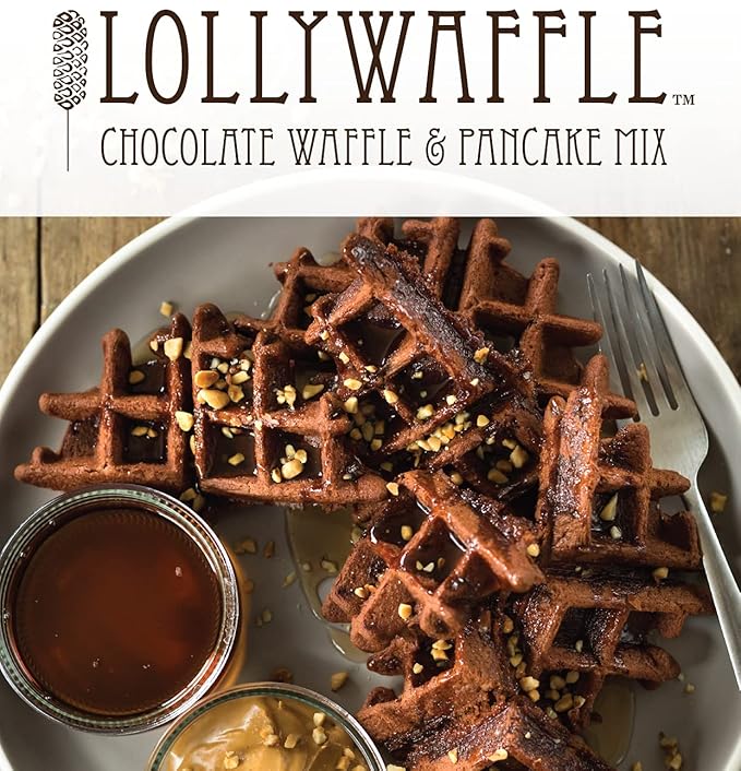 LollyWaffle® Waffle Mix 20 Lbs. (Chocolate)
