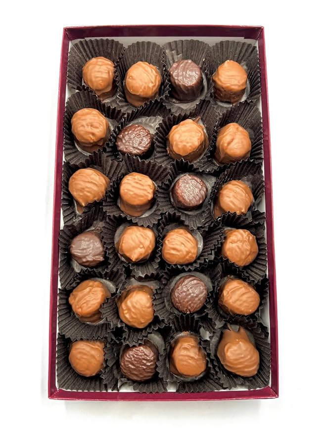 Mrs. Cavanaugh’s 1 lb Marzipan Mixed (Milk 65% &amp Dark 35%) Chocolate