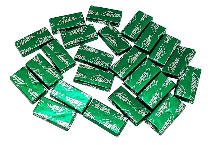Bayside Candy Andes Mints - Andes Crème De Menthe Thin Mints (2LB)