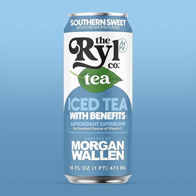 Ryl Iced Tea Wallen's Sweet Tea Antioxidant Superblend No Artificial Ingredients 16.0 Fl Oz (12-Pack)