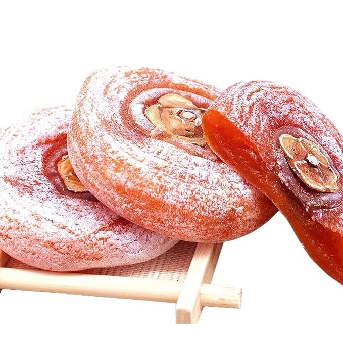 Natural Dried PersimmonsPersimmons Fruit FreshNatural Sweet Fruit SnackDehydrated Unsweetened DriedfruitFresh picking on the farm(500g) (style-2)