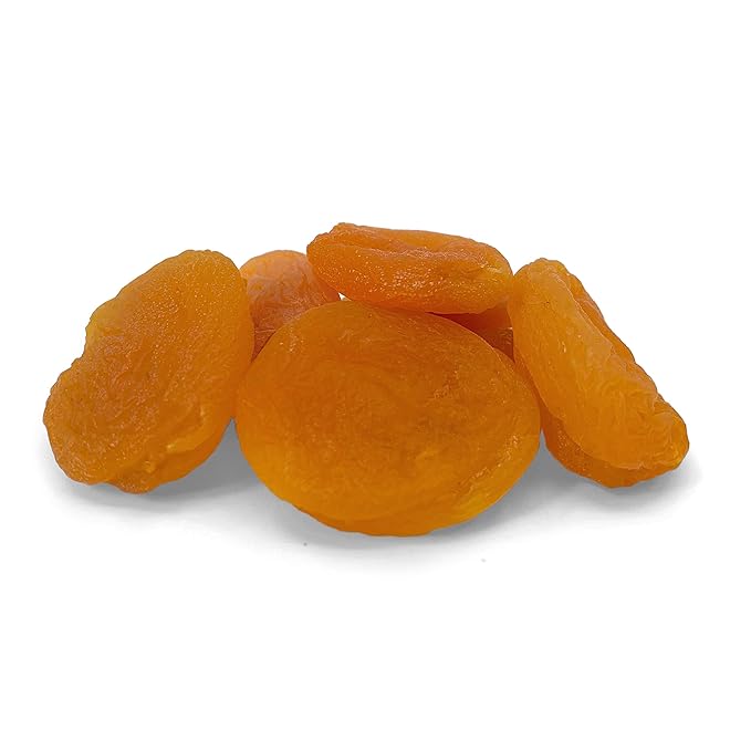 Nature's Garden Probiotic Apricots - Dried Fruit Plump Dried No Added Sugar Gluten-Free Dairy-Free Vegan – Bulk 40 Oz Bag (Pack of 2)