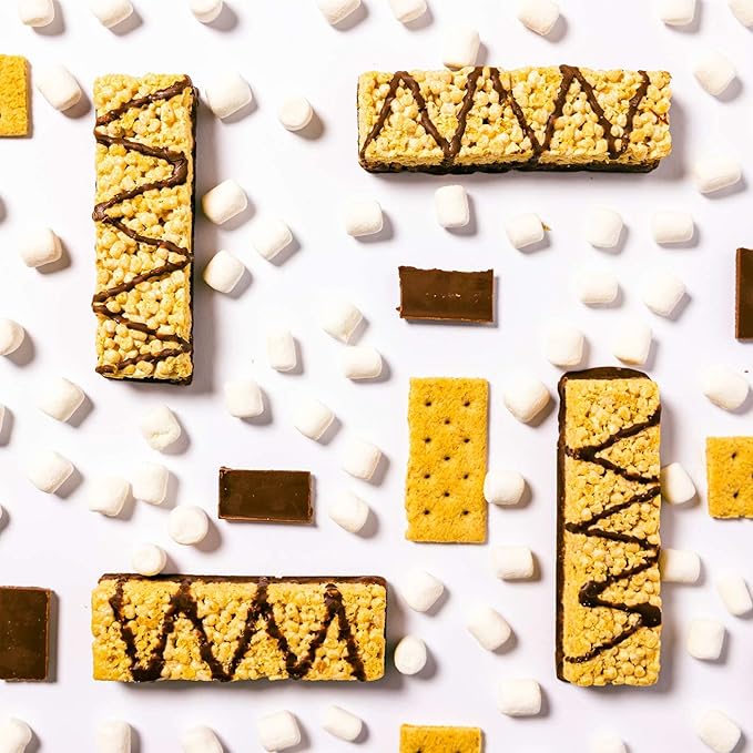 Wonderslim Protein Fiber Bar Bundle Vanilla Crisp &amp S'more Crisp