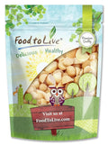 Food to Live Macadamia Nut Halves &amp Pieces 2 Pounds – Raw Shelled Unsalted Kosher Vegan Bulk. Keto Snack. Good Source of Healthy Fats. Great for Baking and as Topping for Salads Yogurt.