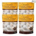 Hammond's Candies | Caramel Pumpkin Marshmallows | 4 Bags Great for Snacking | Hot Chocolate S’mores and Homemade Brownies | Small Batches | Handcrafted in the USA