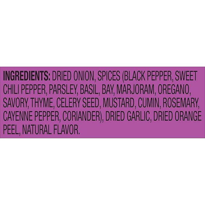 Dash Salt-Free Seasoning Blend Onion &amp Herb 2.5 Ounce (Pack of 8)
