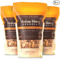 Hudson Henry Cashew Coconut Granola for Yogurt Snacking &amp Cereal | Gluten Free with Nuts and Seeds | Cashew Granola Non-GMO Small Batch Baked | 3 x 12 oz Bags