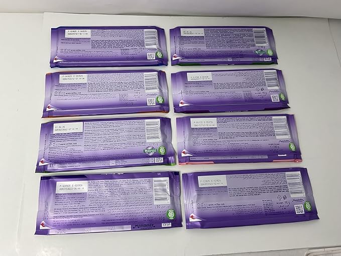 Milkaa European Chocolate Bars Variety Pack of 10 Bars (May be duplicates)