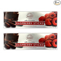 Raspberry Chocolate Sticks. Includes Two Boxes of Sweets Milk Sticks and a BELLATAVO Fridge Magnet! Approximately 70 Jelly Centers Covered in Chocolate! 2 Count