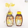 California Raw Orange Blossom Honey Squeezable Jar 16 Ounces 1 Lb Pure Natural Gift Wrapped Pack Of Two