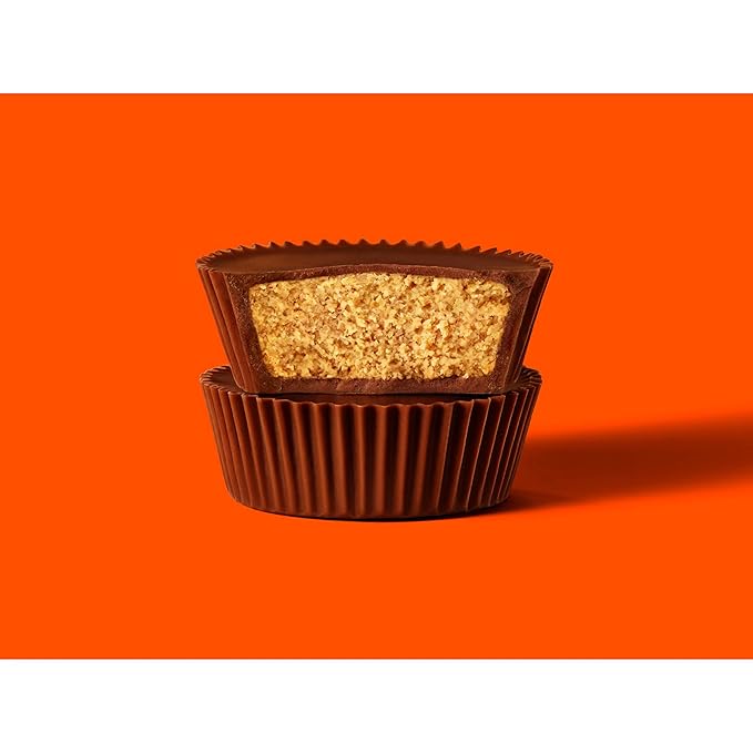 REESE'S Big Cup Milk Chocolate King Size Peanut Butter Cups Candy Packs 2.8 oz (16 Count)