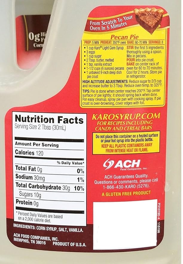 Karo Light Corn Syrup 128-Ounce