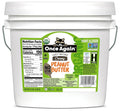 Once Again Organic Creamy Peanut Butter 9lb Bucket (same as 9 jars) - No Stir - Lightly Sweetened &amp Salted - USDA Organic Gluten